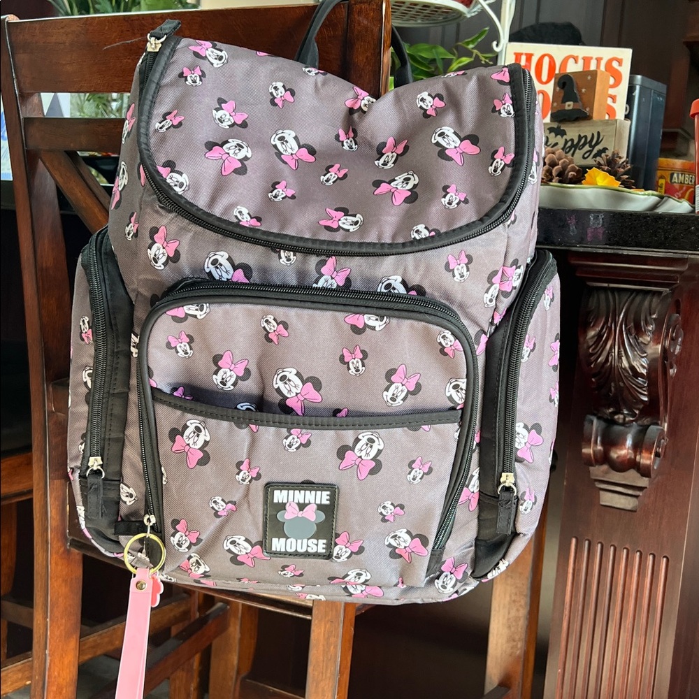 Minnie Mouse BABY Backpack with Pink Accents